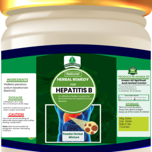 Hepatitis B Herbal Remedy