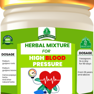 High Blood Pressure Herbal Remedy