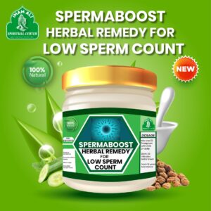 SPERMABOOST (Low Sperm Count Booster)