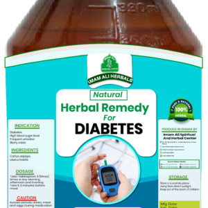 Herbal Remedy For Diabetes (Liquid Formula)