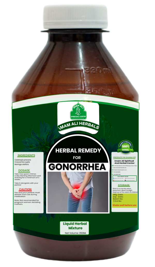 gonorrhea's herbal remedy liquid formula